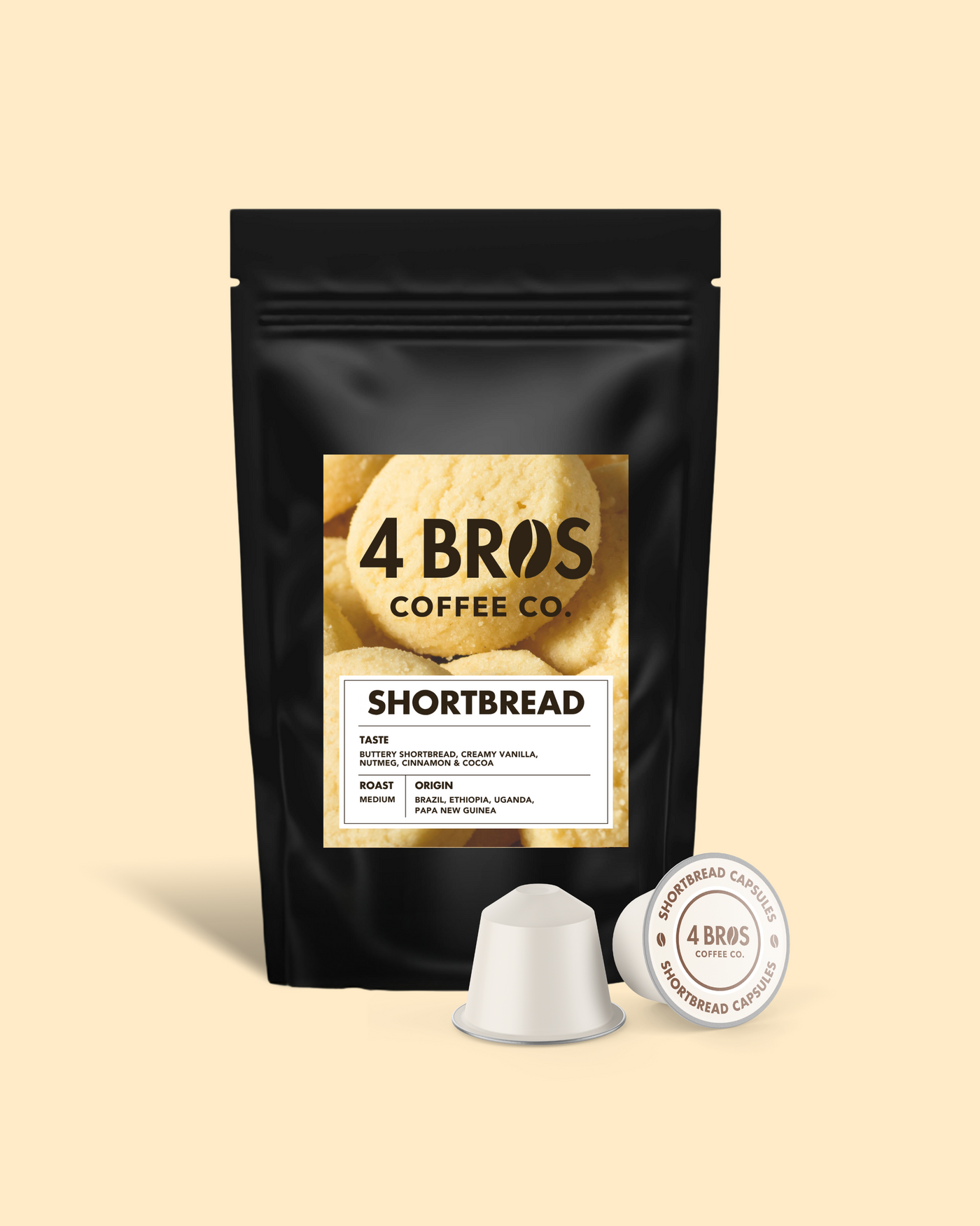 Short Bread Pod - Coffee Capsules